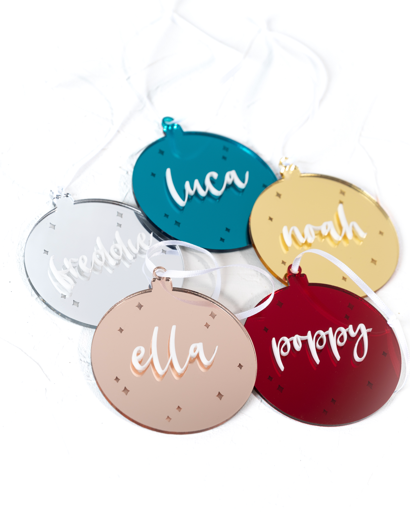 Engraved Acrylic Bauble