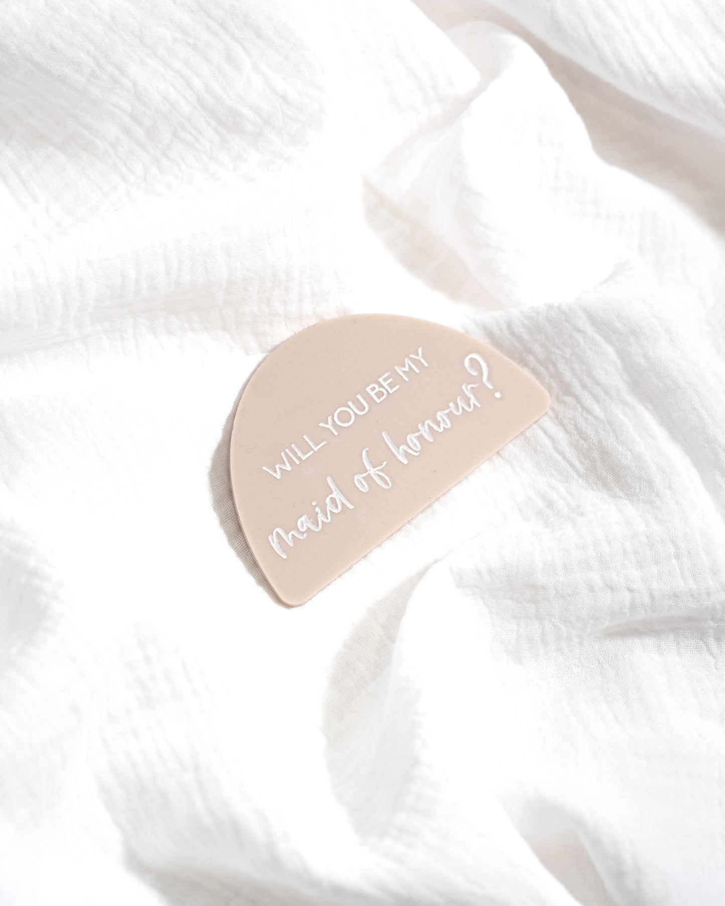 Bridal Party Proposal Disc
