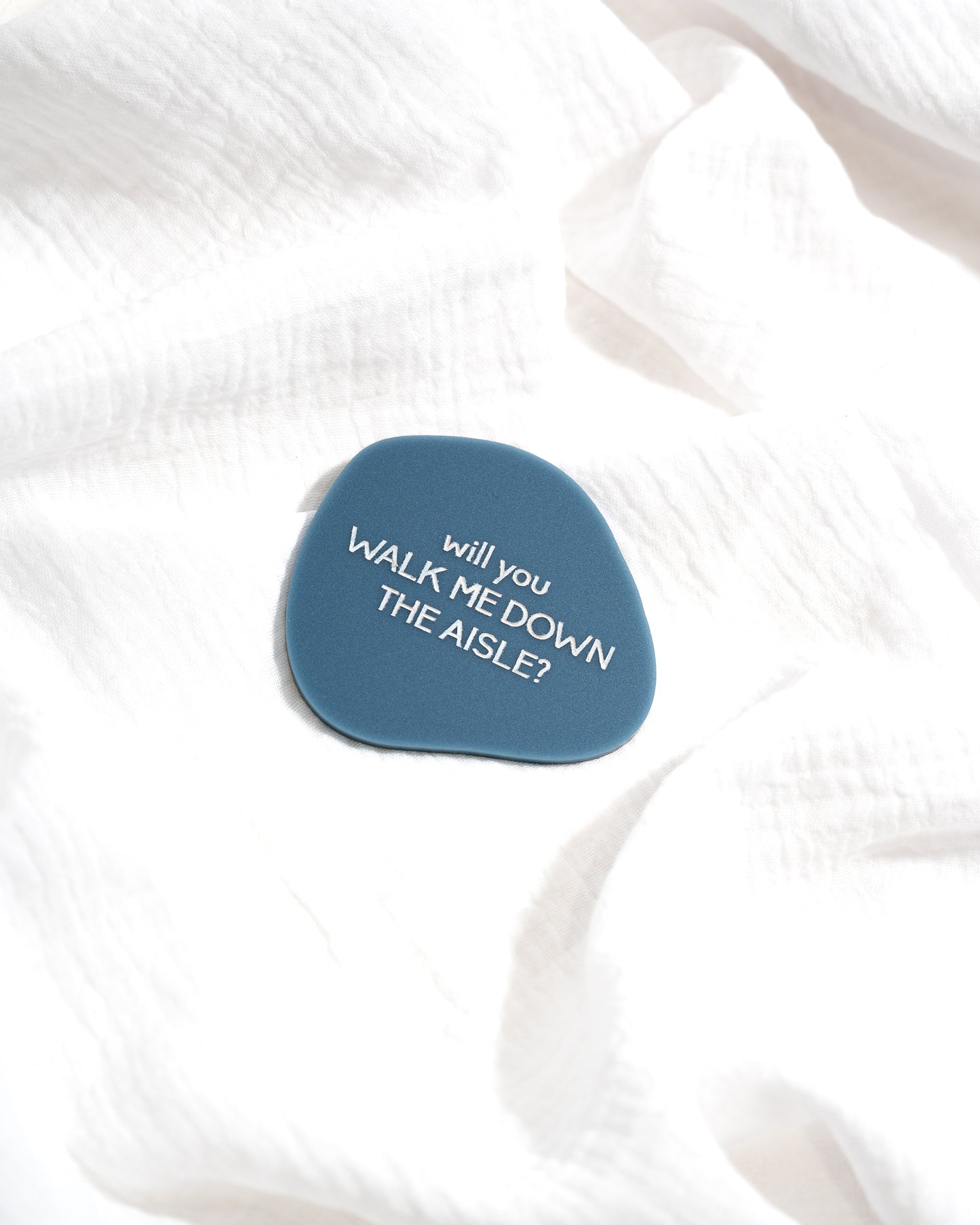'Walk Me Down The Aisle' Proposal Disc
