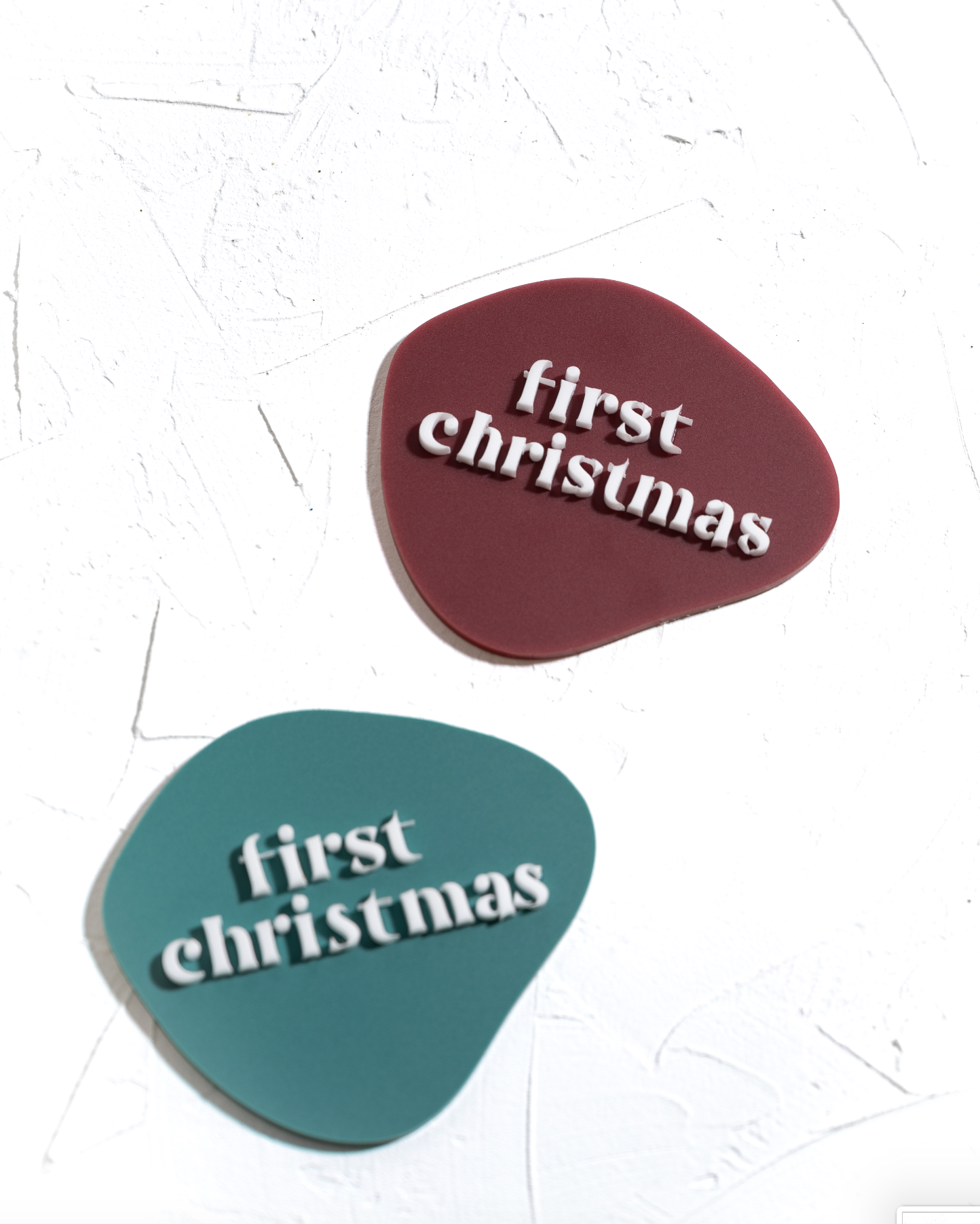 Baby's First Christmas Milestone Disc