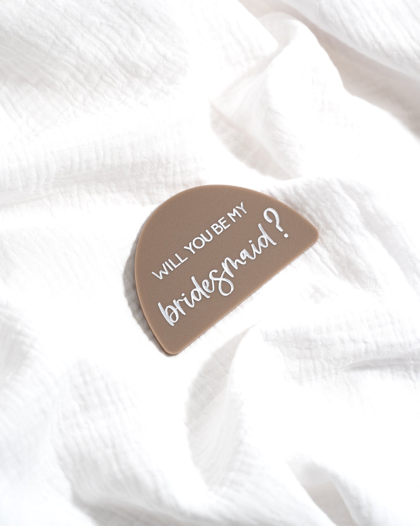 Bridal Party Proposal Disc