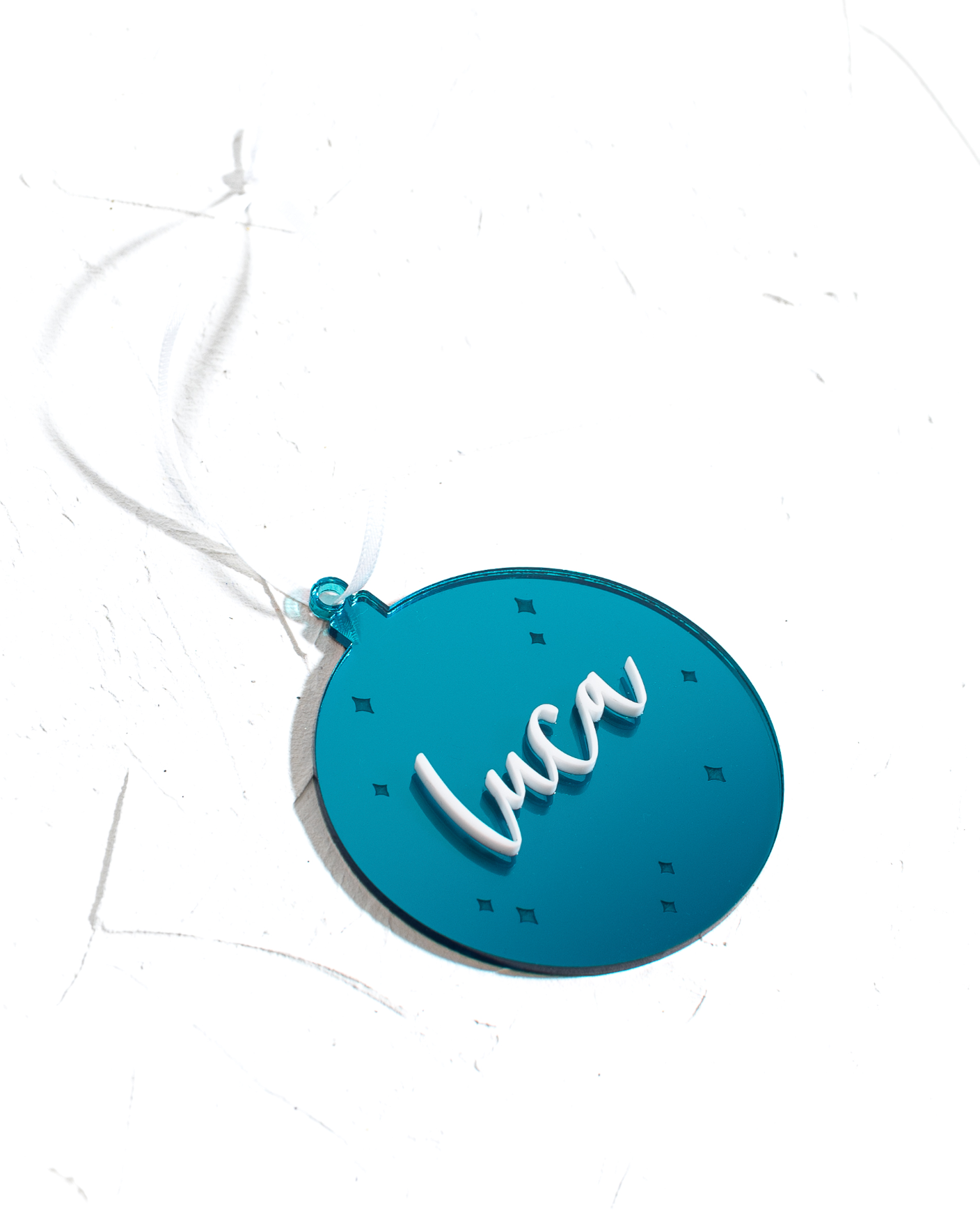 Engraved Acrylic Bauble