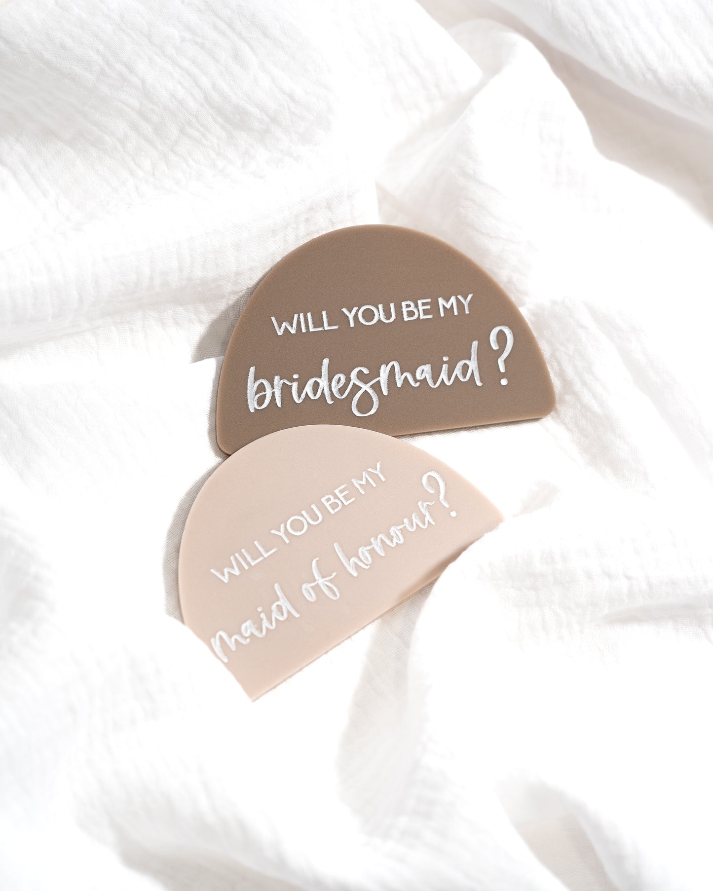 Bridal Party Proposal Disc
