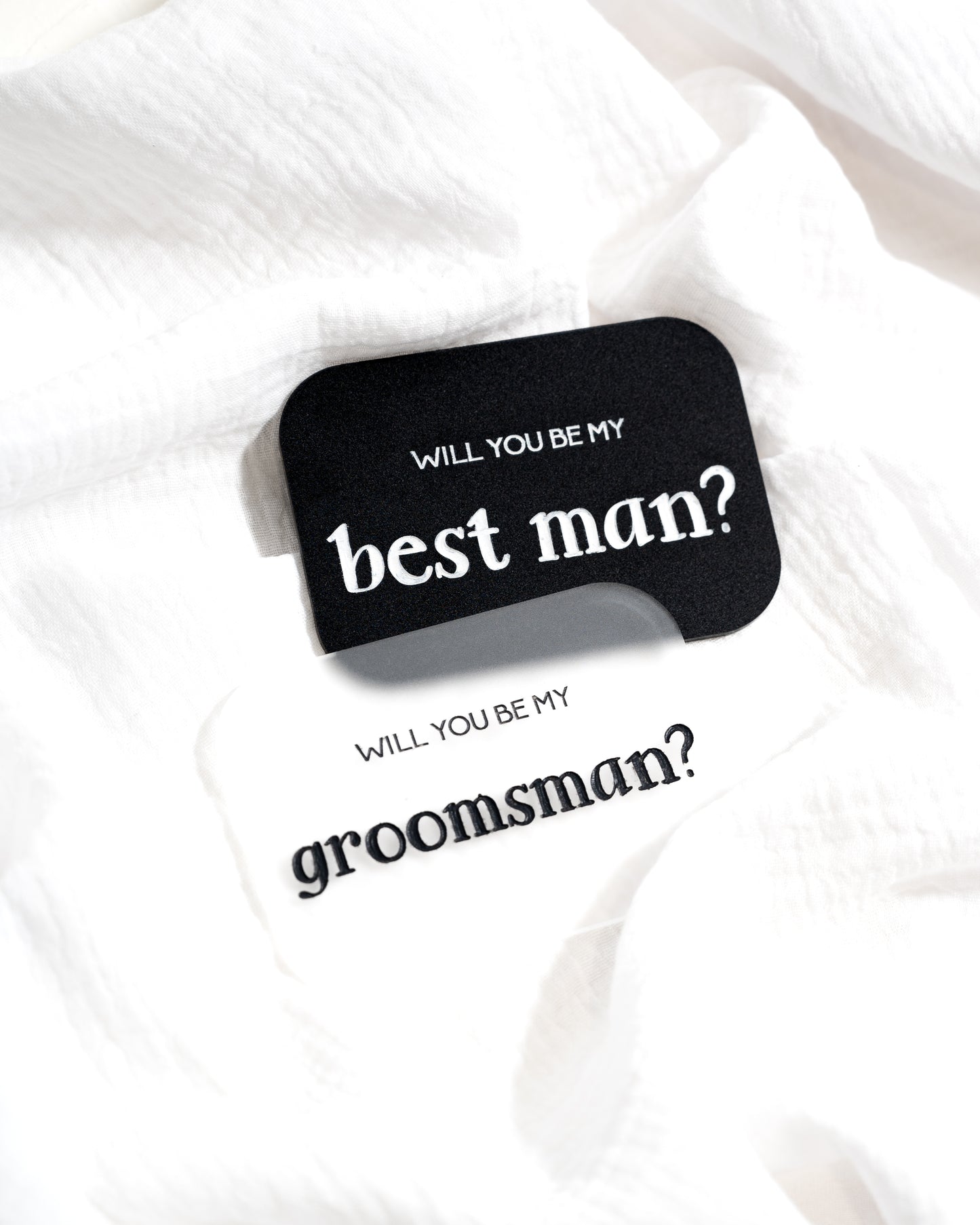 Bridal Party Proposal Disc