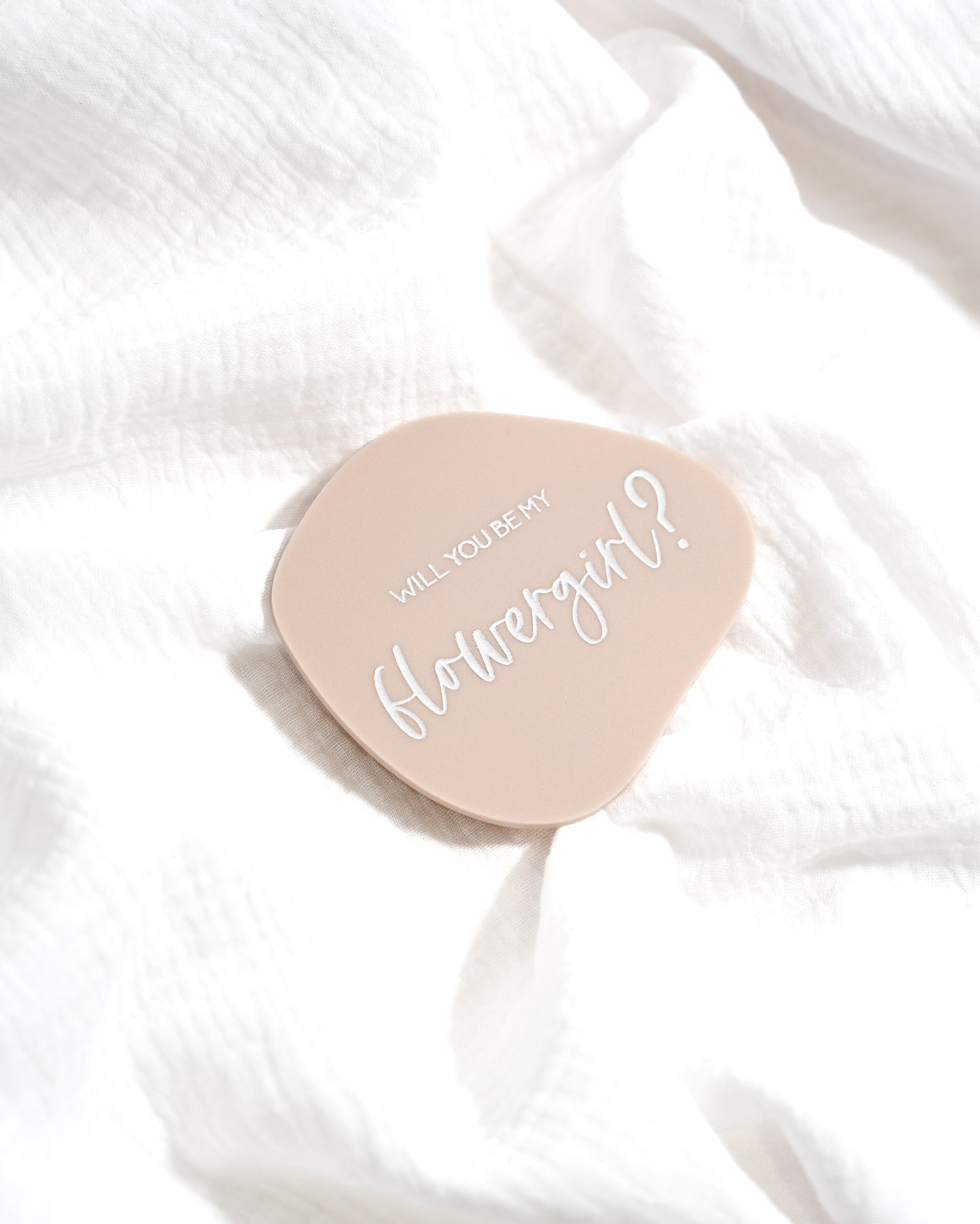 Bridal Party Proposal Disc