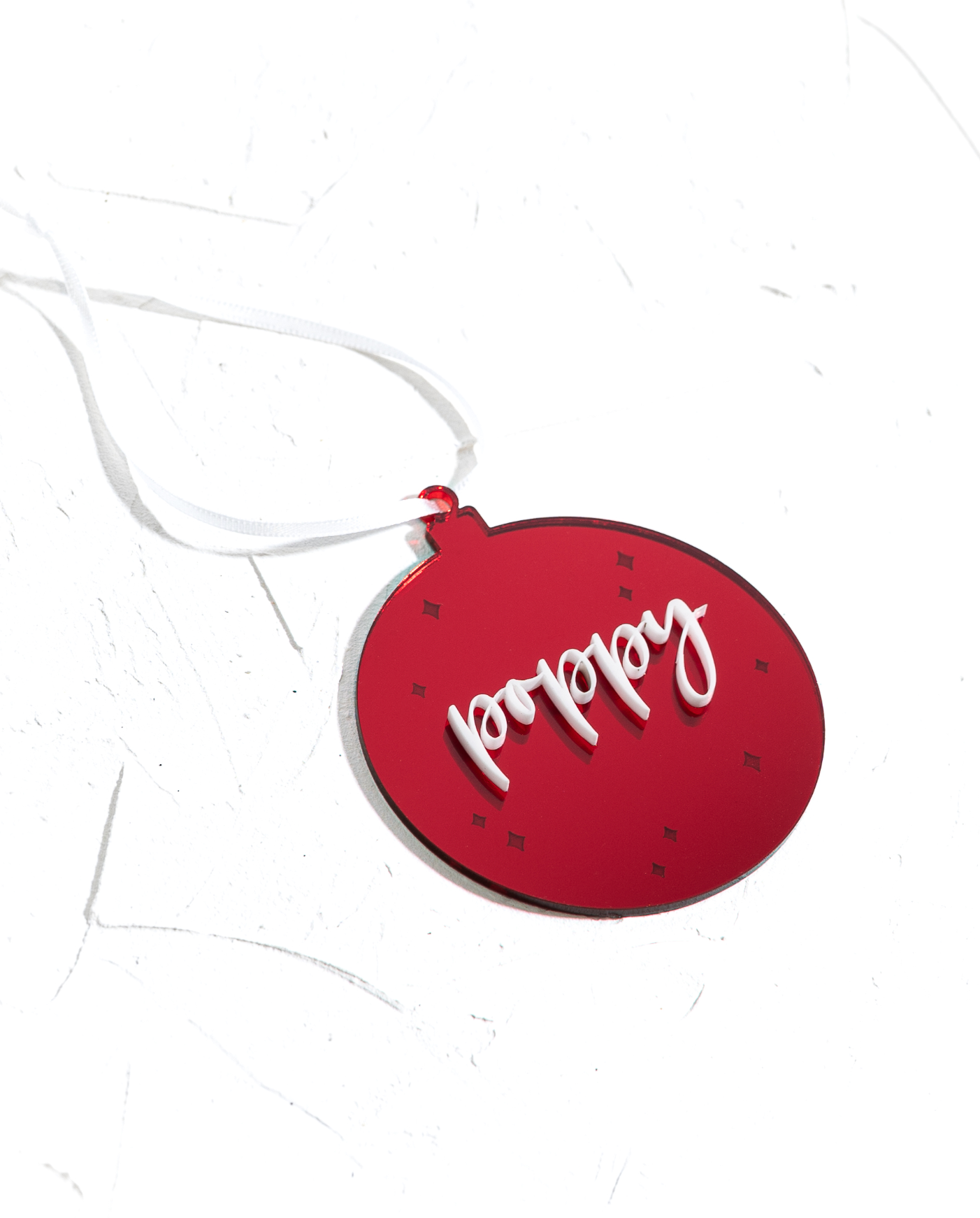 Engraved Acrylic Bauble