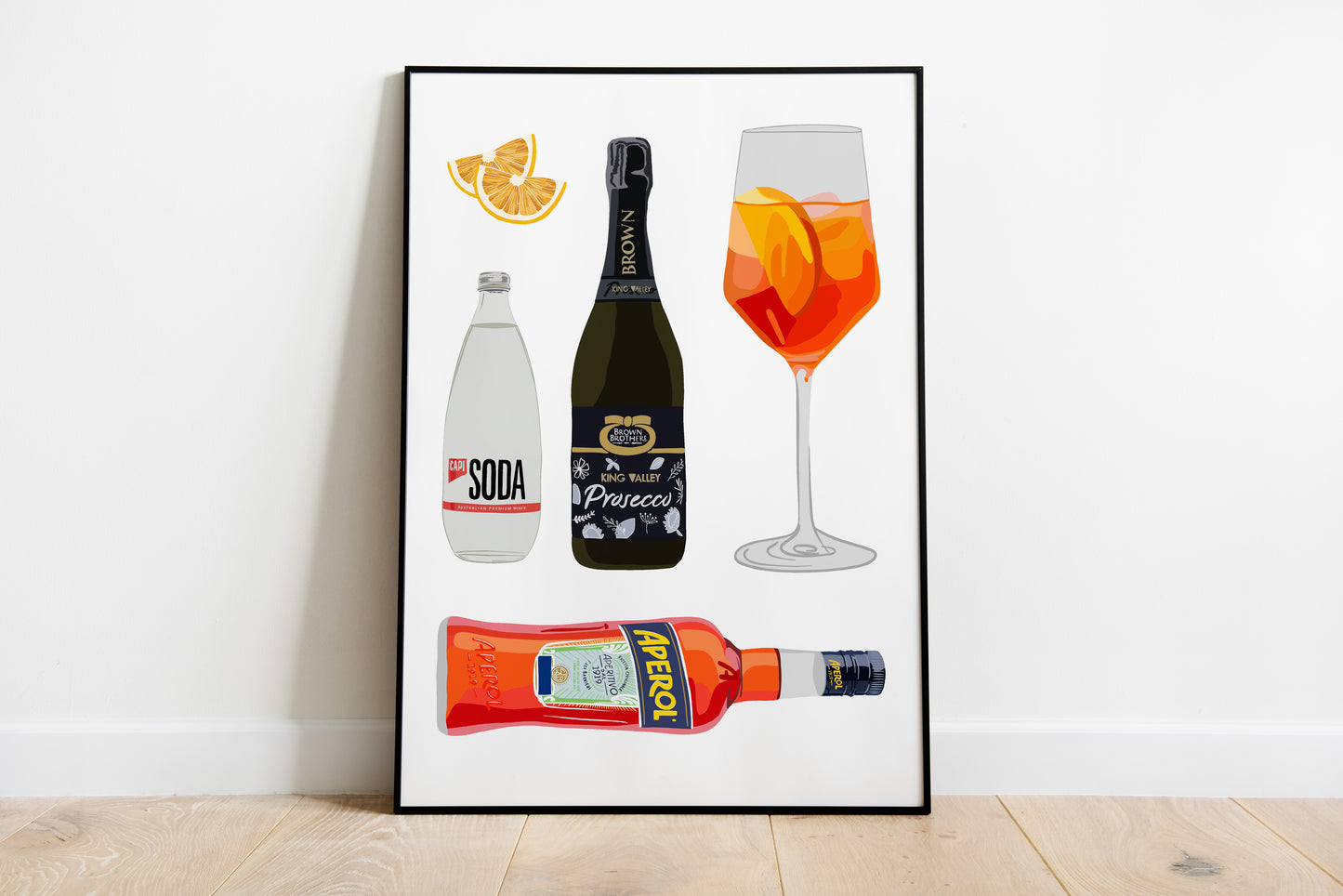 The 'Aperol Spritz Print