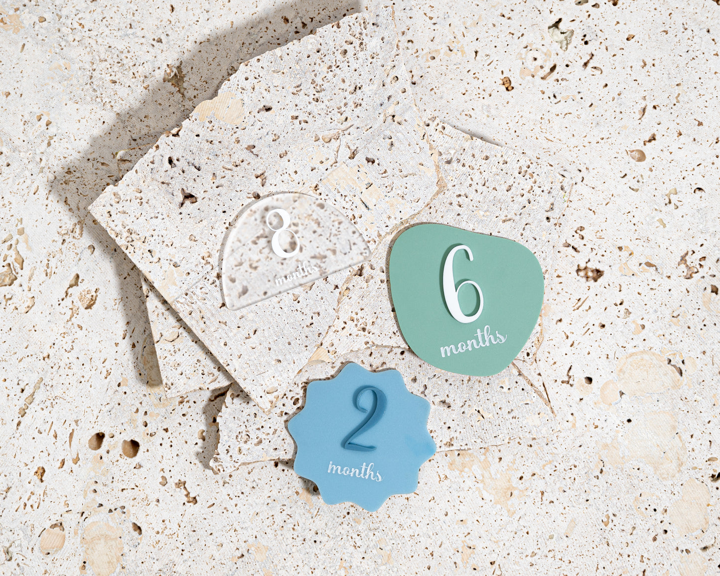'Twelve Month' Baby Milestone Set