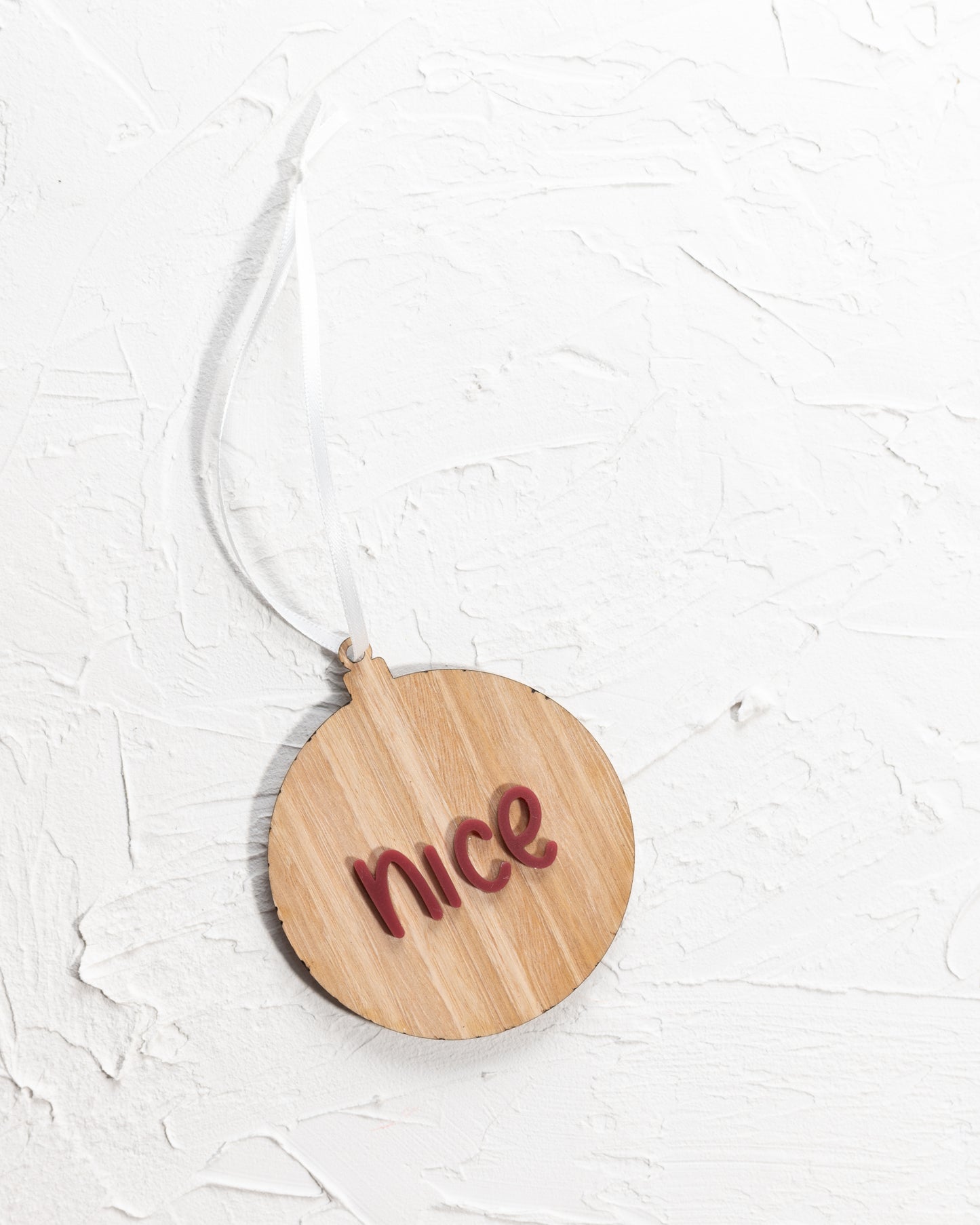 Naughty Nice Bauble