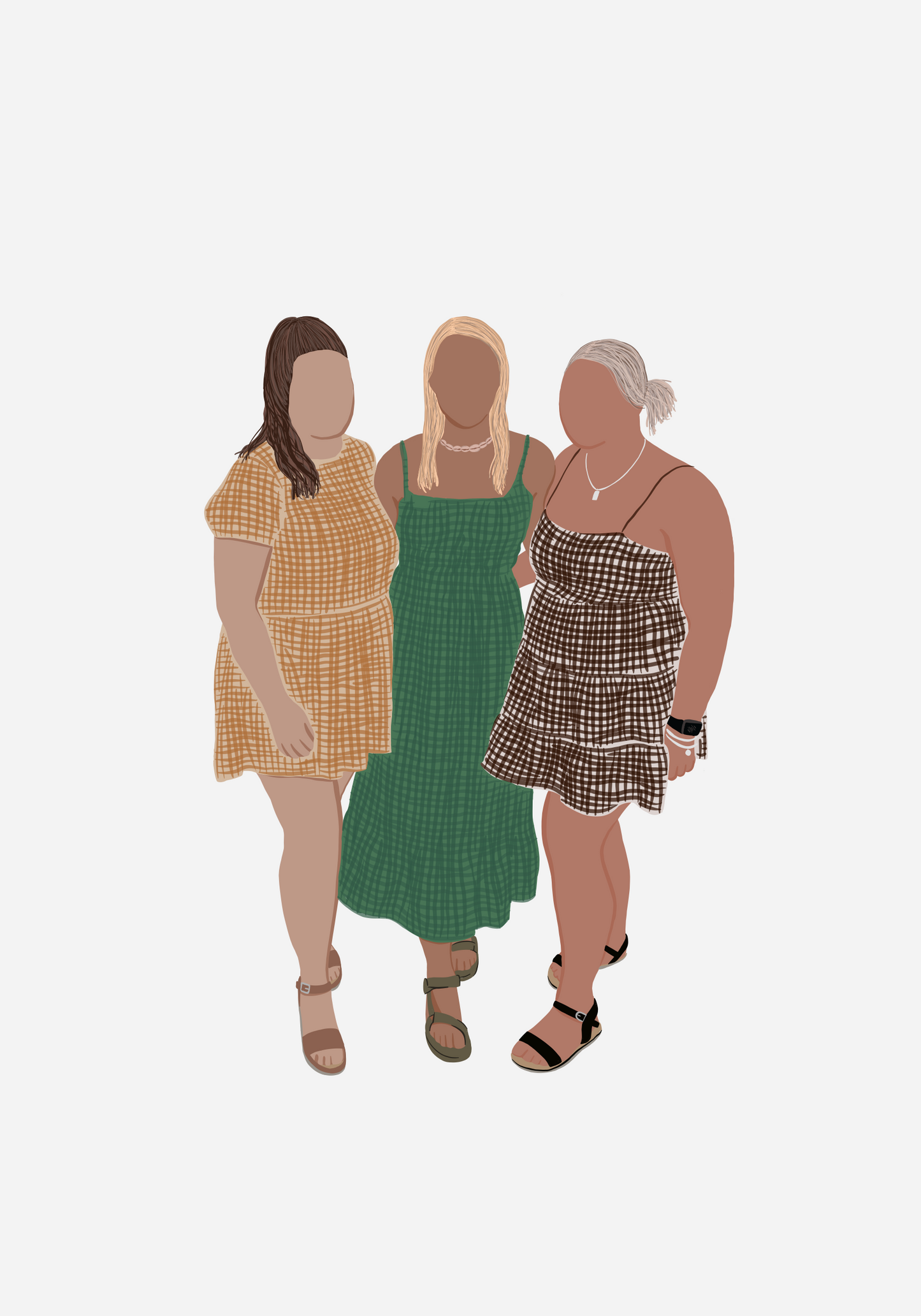 Colour Block Portrait