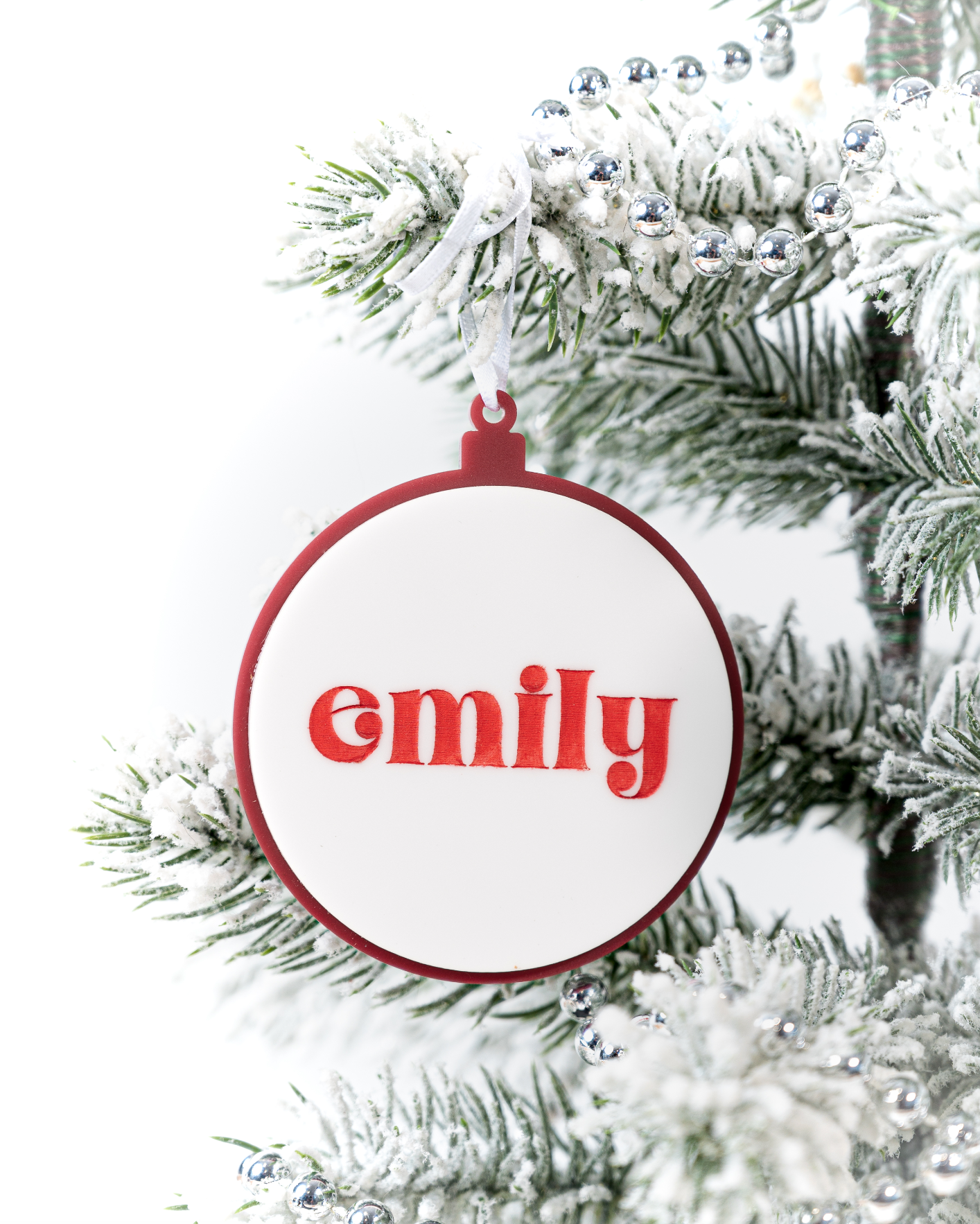 Retro Acrylic Bauble