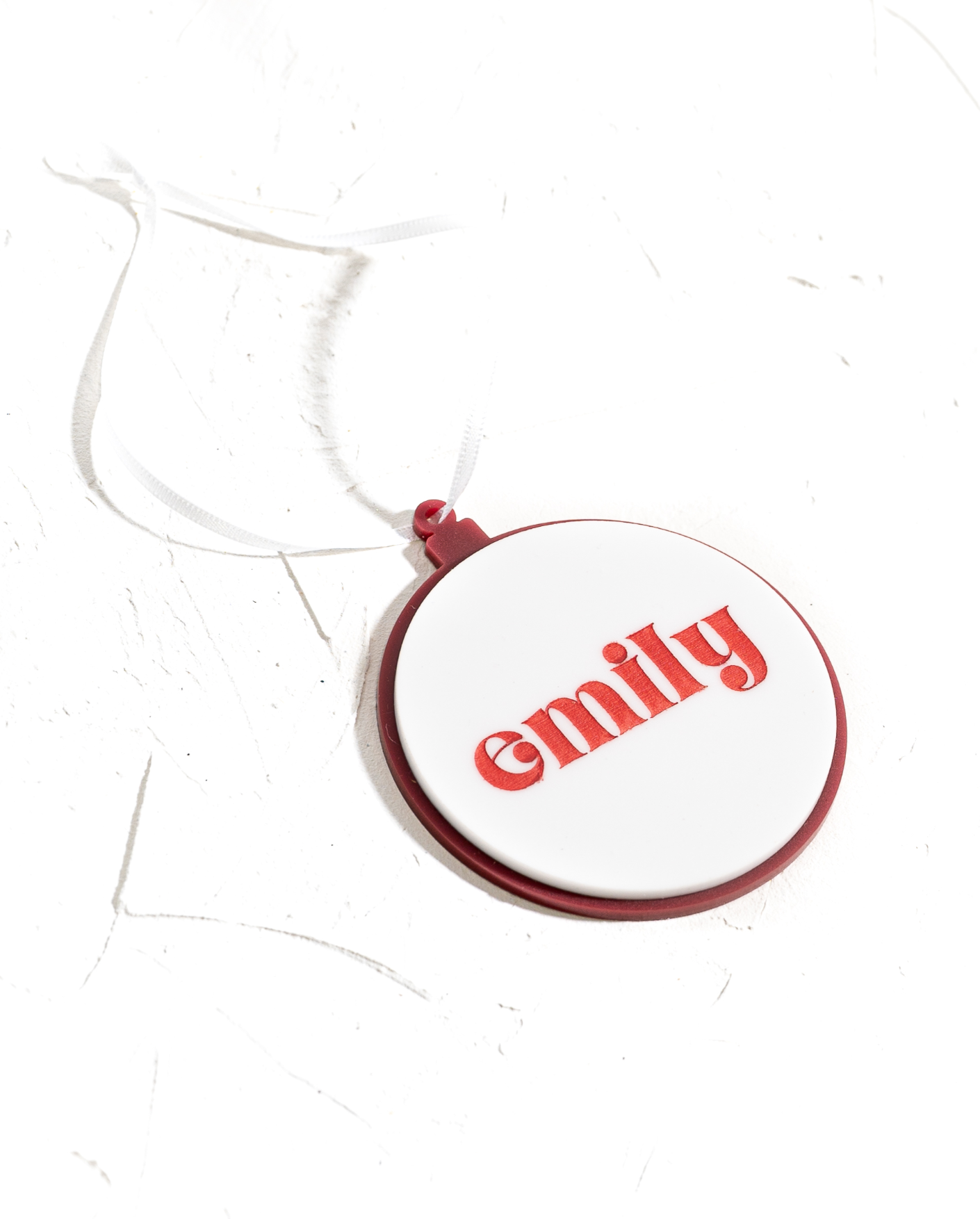 Retro Acrylic Bauble