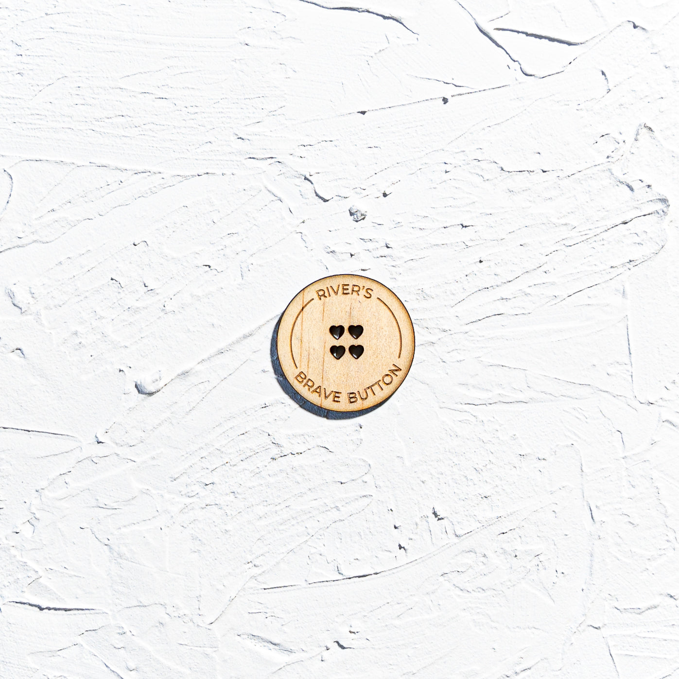 Brave Button - Personalised