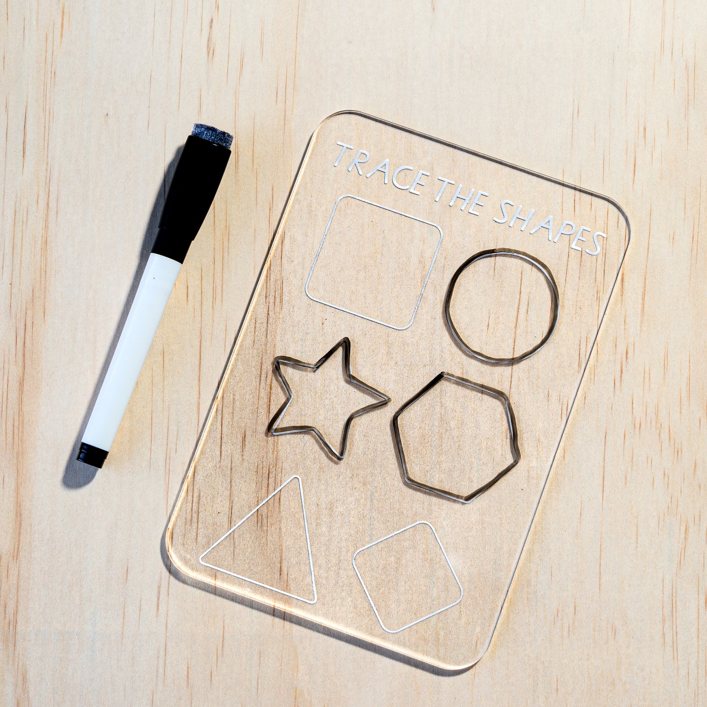 Shapes Tracing Board
