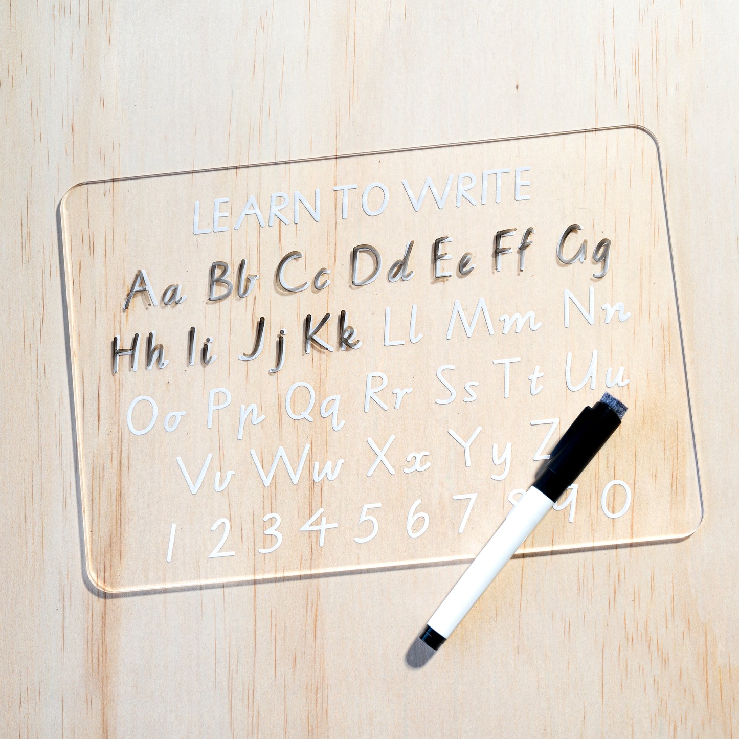 Learn to Write Tracing Board