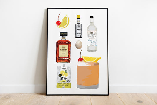 The 'Amaretto Sour' Print