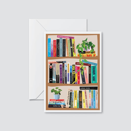 The 'Bookshelf' Greeting Card