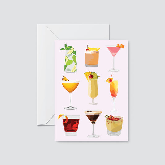 The 'Cocktail Hour' Greeting Card