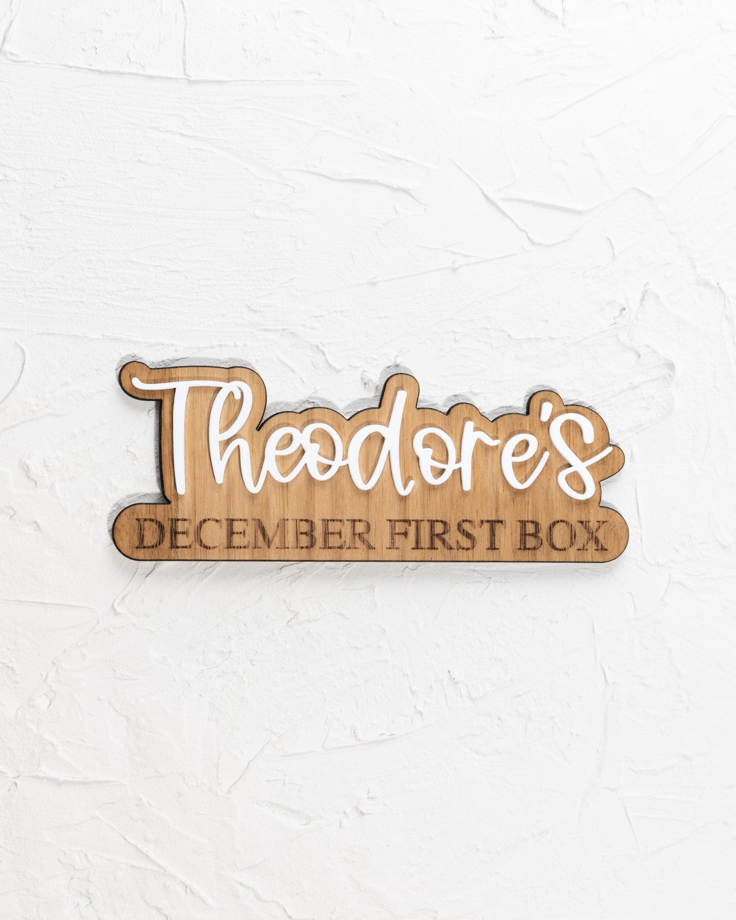 Christmas Crate Plaque (Crate Not Included)