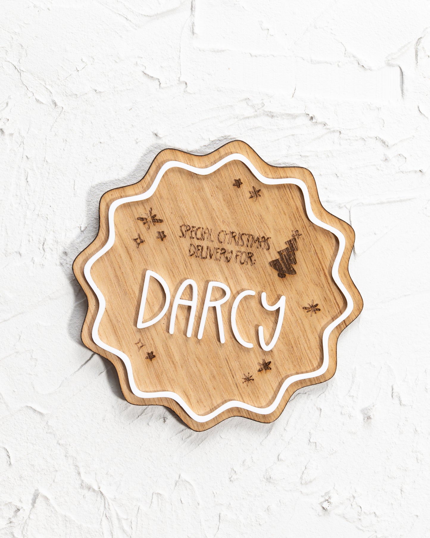 Special Christmas Delivery Plaque