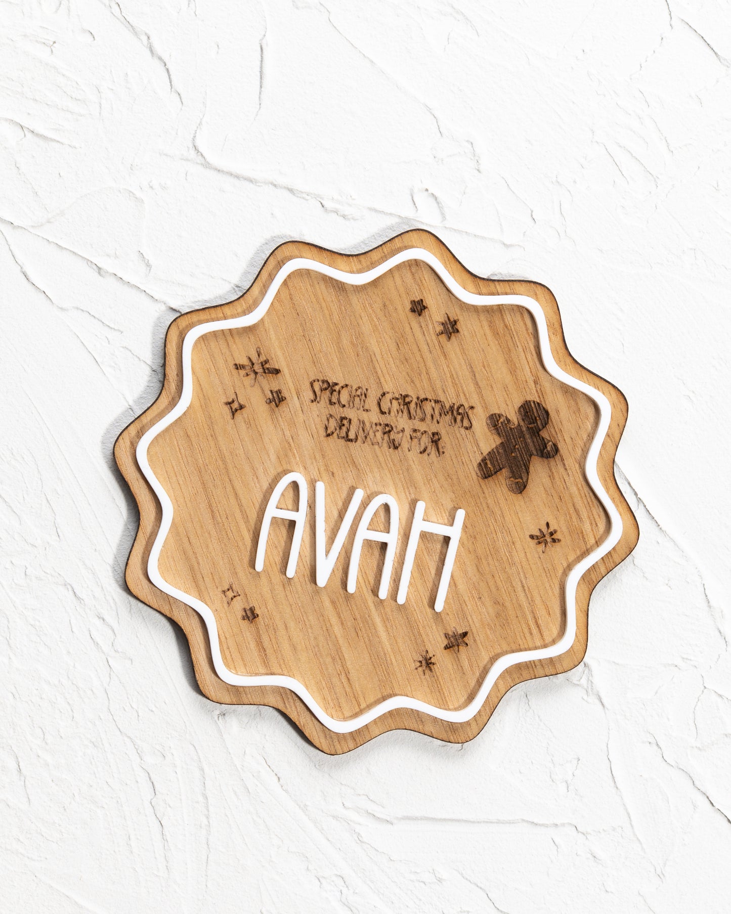 Special Christmas Delivery Plaque