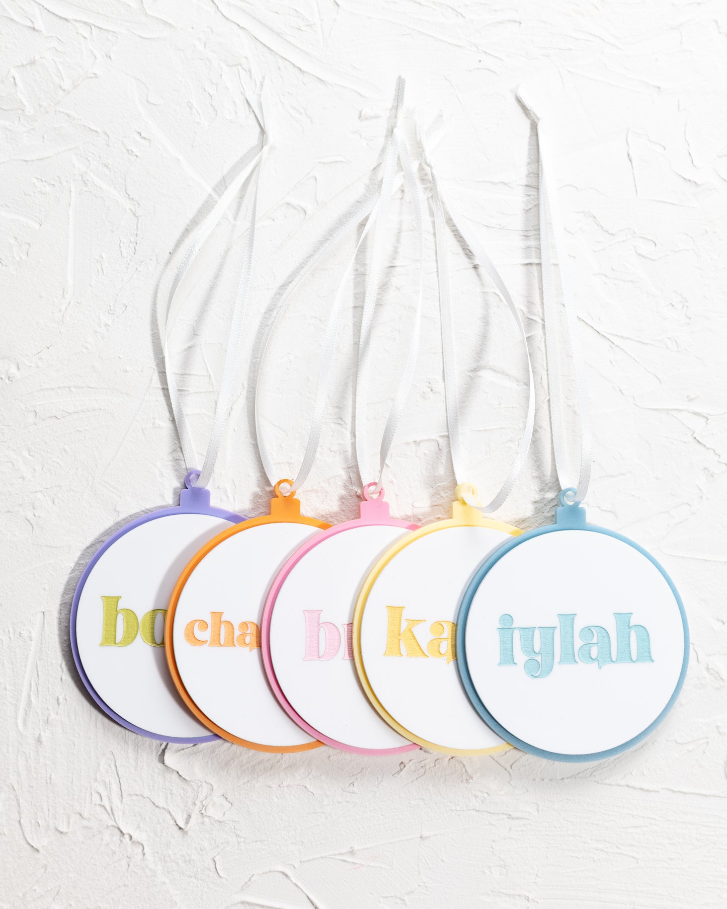 Retro Acrylic Bauble