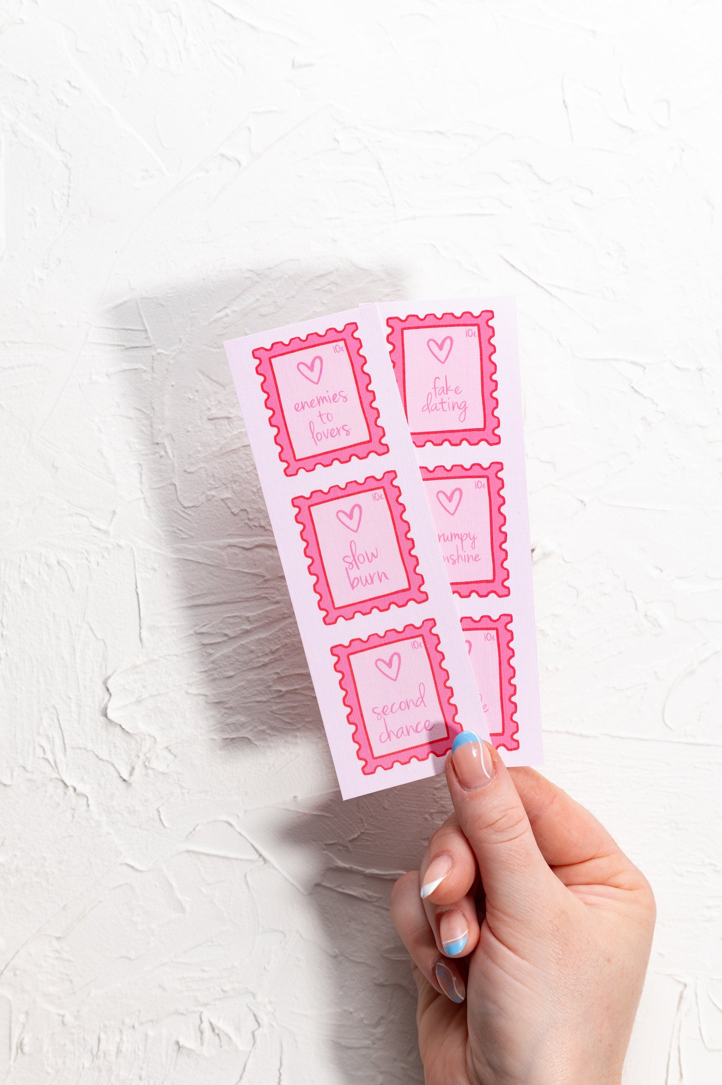 'Romance Tropes' Bookmark