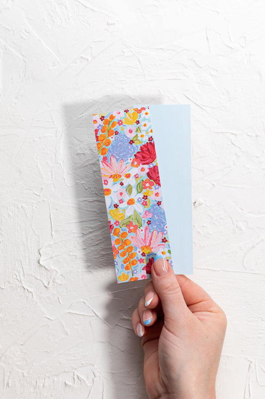 'Blue Daisies' Bookmark