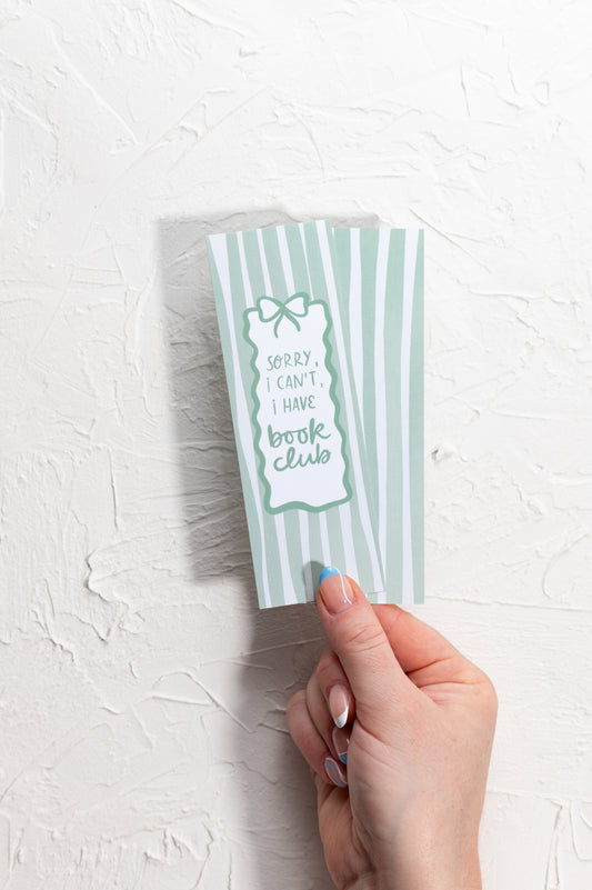 'Book Club' Bookmark