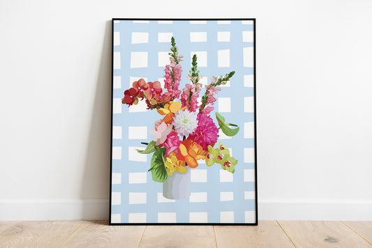 The 'Funky Flowers' Print