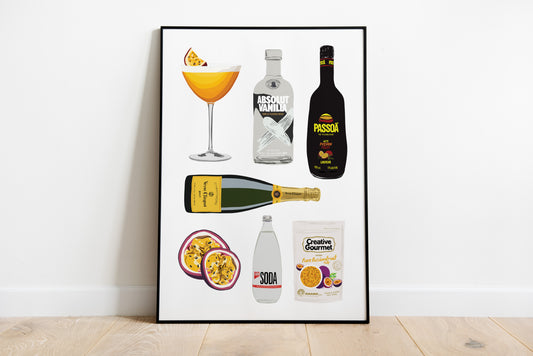 The 'Pornstar Martini' Print