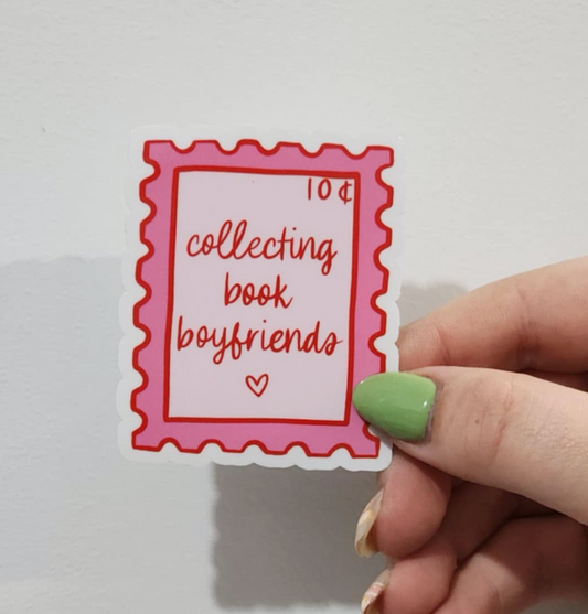 The 'Collecting Book Boyfriends' Sticker