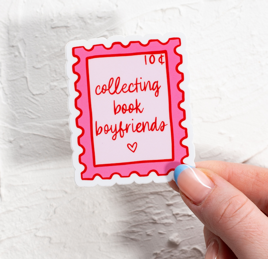 The 'Collecting Book Boyfriends' Sticker
