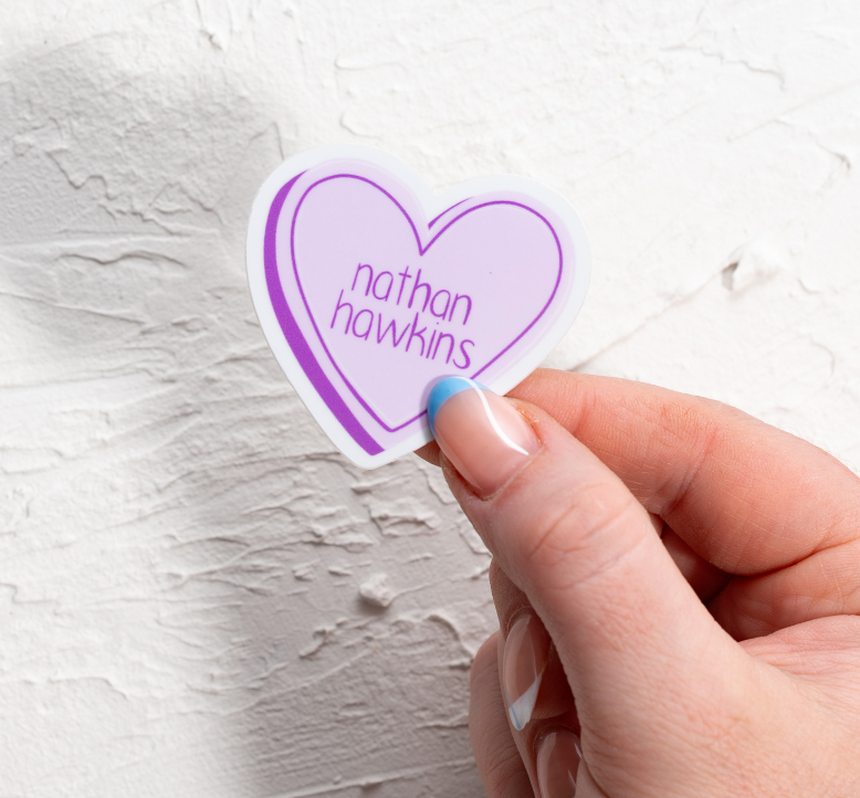 The 'Nathan Hawkins' Sticker