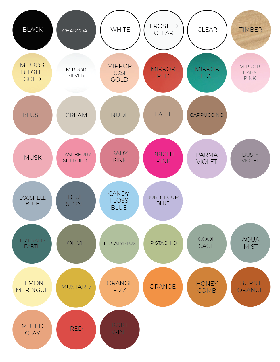 Retro Acrylic Bauble