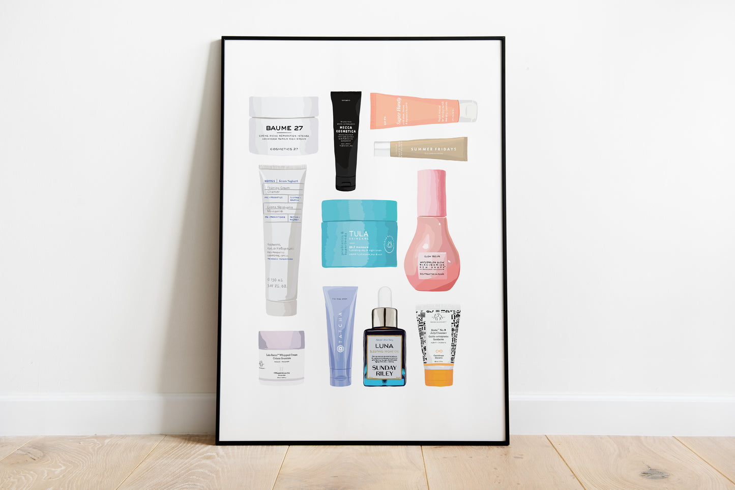 The 'Skincare' Print